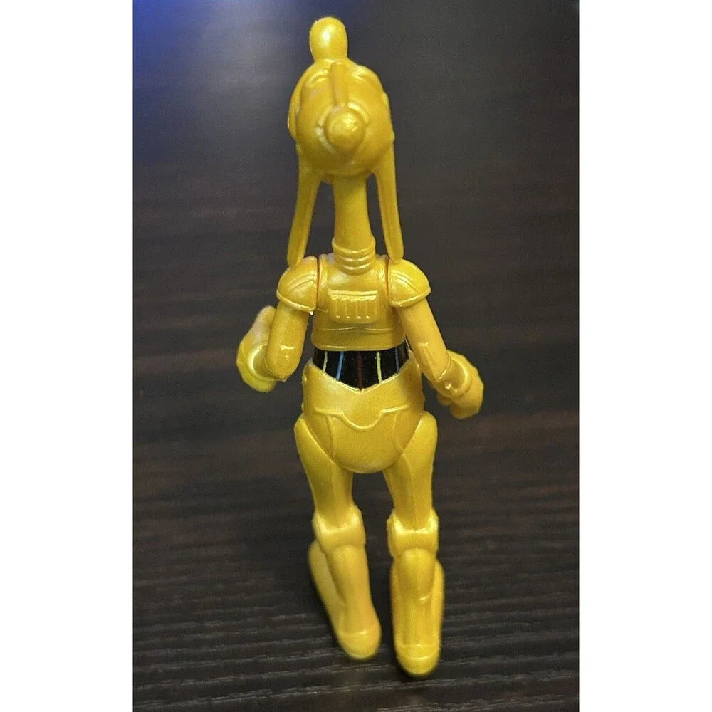Disney Parks Star Wars Goofy C-3PO Star Tours Series 4 Action Figure 4” Rare